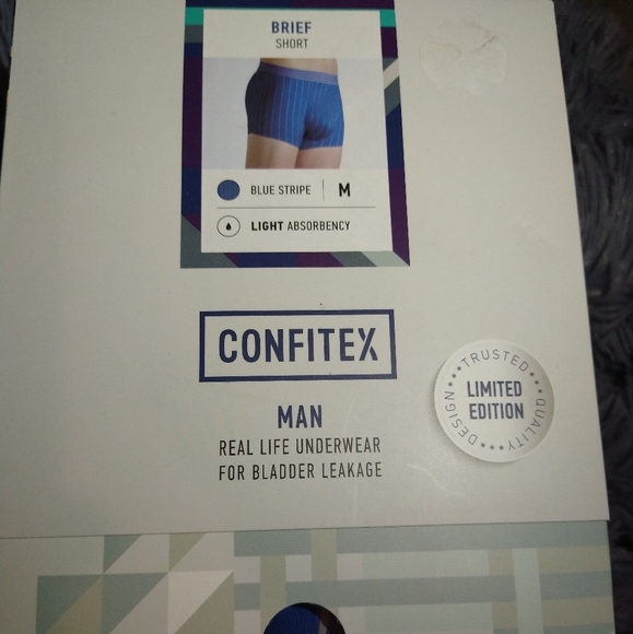 CONFITEX Underwear Bladder Control Sz M Brief/Shor - Picture 2 of 9